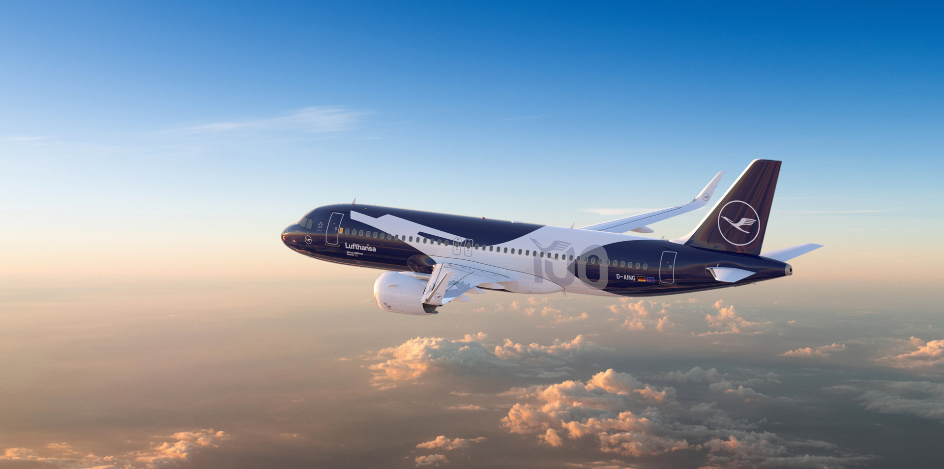 Aerobrand Lufthansa 100-Year Livery A320neo